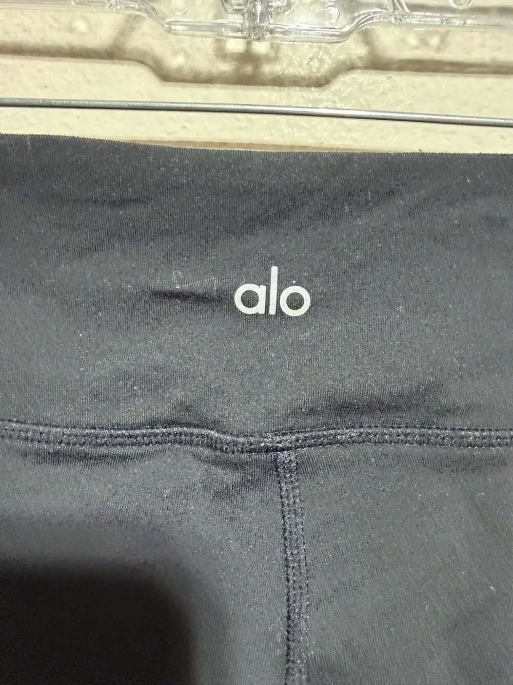 Alo Yoga High Rise Moto Leggings Black